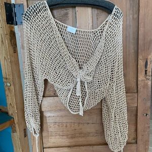 Anna Kosturova cover up, gold!